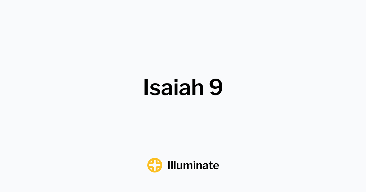 illuminate-isaiah-9